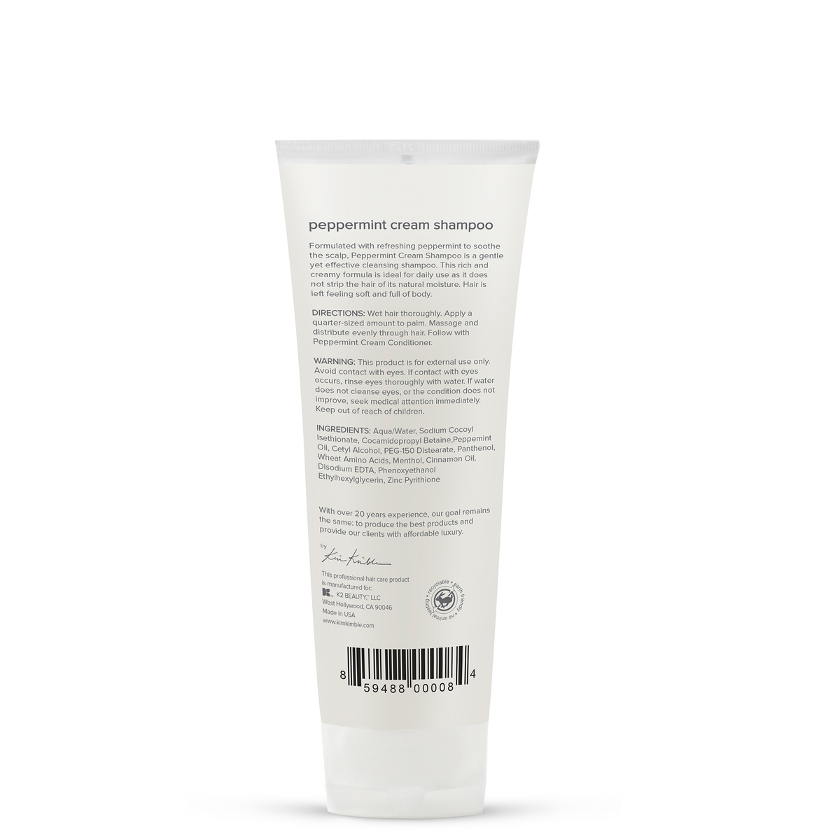 Peppermint Cream Shampoo – Kimble